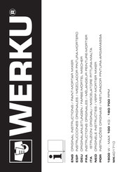 WERKU WK401710 Original Instructions Manual