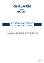 macnil GT ALARM GT1002EC User And Installation Manual