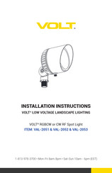 Volt VAL-2053 User Instructions