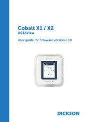 Dickson OCEAView Cobalt X1 User Manual