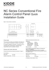 Kidde NC-PF8-SC Quick Installation Manual