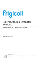 Frigicoll Kaysun MIA-SM Installation & Owner's Manual