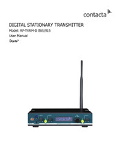 Contacta RF-TXRM-D 865 User Manual