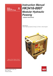 Alcoa HK3416-0007 Instruction Manual