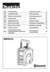 Makita MR007G Instruction Manual