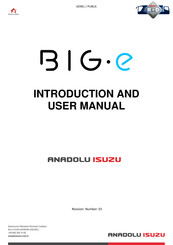 ANADOLU ISUZU BIG-E 2024 Introduction And User Manual
