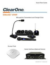 Clearone DIALOG UVHF Quick Start Manual