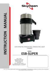 Skymsen ESB-SUPER Instruction Manual