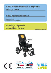 Vitea Care EASY GO Instructions For Use Manual