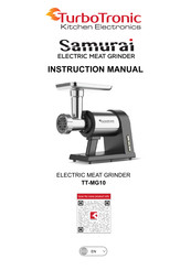 TurboTronic Samurai TT-MG10 Instruction Manual