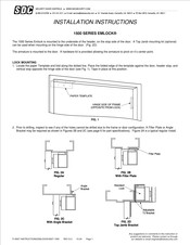 SDC Emlock 1571 Installation Instructions Manual