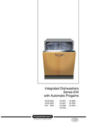 Kuppersbusch IGVS 649 Series Manual
