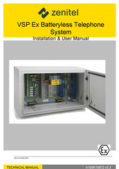 Zenitel VMP-5004 Installation & User Manual