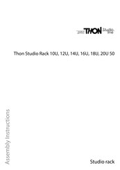 thomann Thon 10U 50 Assembly Instructions Manual