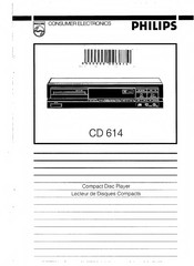 Philips CD614 Quick Start Manual