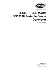Hach ORBISPHERE DG33378 User Manual