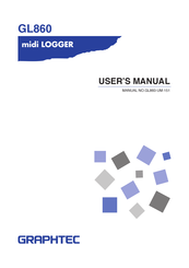 GRAPHTEC midi LOGGER GL860 User Manual