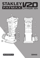 Stanley FATMAX V20 LITHIUM ION SBW400 Original Instructions Manual