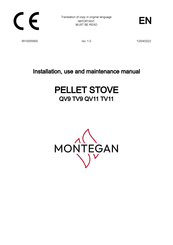 EVA Stampaggi Montegan QV11 Instructions For Installation, Use And Maintenance Manual