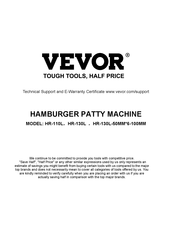 VEVOR HR-130L Manual