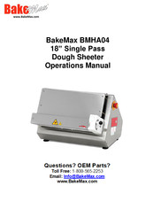 Bake Max BMHA04 Operation Manual