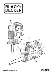 Black & Decker RS890K Original Instructions Manual