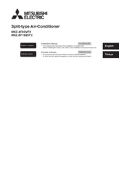 Mitsubishi Electric MXZ-5F102VF2 Installation Manual