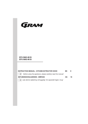 Gram EFS 5663-90 B Instruction Manual