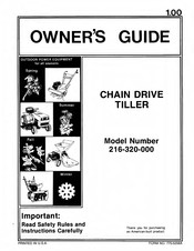 MTD 216-320-000 Owner's Manual