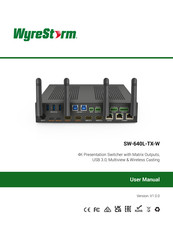 Wyrestorm SW-640L-TX-W User Manual