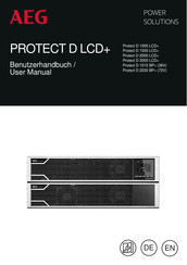 AEG PROTECT D LCD+ Series User Manual