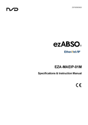 NSD ezABSO EZA-MAEIP-01M Specifications & Instruction Manual