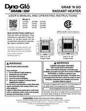 Dyna-Glo GRAB 'N GO GG10R User's Manual And Operating Instructions