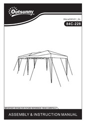 Outsunny 84C-228 Assembly & Instruction Manual