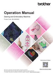 Brother EV1 Operation Manual