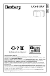 Bestway LAY-Z-SPA Manual