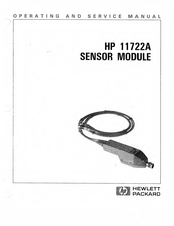 Hp 11722A Operating And Service Manual