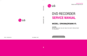 LG DRK-898 Service Manual