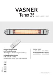 Vasner VHST25W Installation Manual And User's Manual