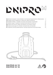 DNIPRO M 16 Original Instructions Manual