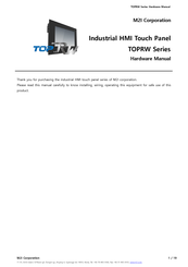 M2I TOPRW1000WD Hardware Manual