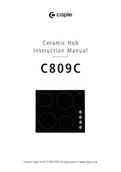 Caple C809C Instruction Manual