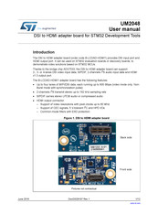 ST B-LCDAD-HDMI1 User Manual