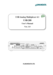 Humandata USB-208 User Manual