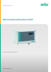 Wilo DrainAlarm FIRST Manual