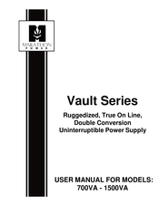 Marathon Power Vault VRRN-1502-H1 User Manual