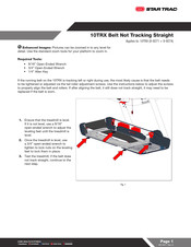 Star Trac 10TRX Quick Start Manual