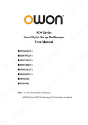 Owon SDS8202 User Manual
