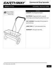 Earthway 7312 Assembly Instructions
