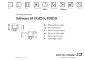 Endress+Hauser Soliwave M FDR50 Operating Instructions Manual